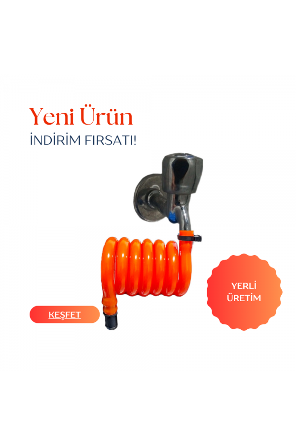 Plasyay Spiral Plastik Kelepçeli Wc Hortum Matik 97-100 cm Plasyay Spiral Plastik Kelepçeli Wc Hortum Matik 97-100 cm